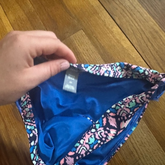 Colorful Patterned Bikini Bottom - Picture 3 of 3